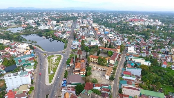cảnh quan thành phố Bảo Lộc